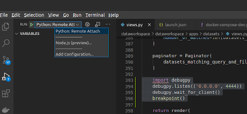 Vscode run debug